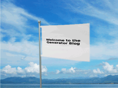 welcome to the generator blog